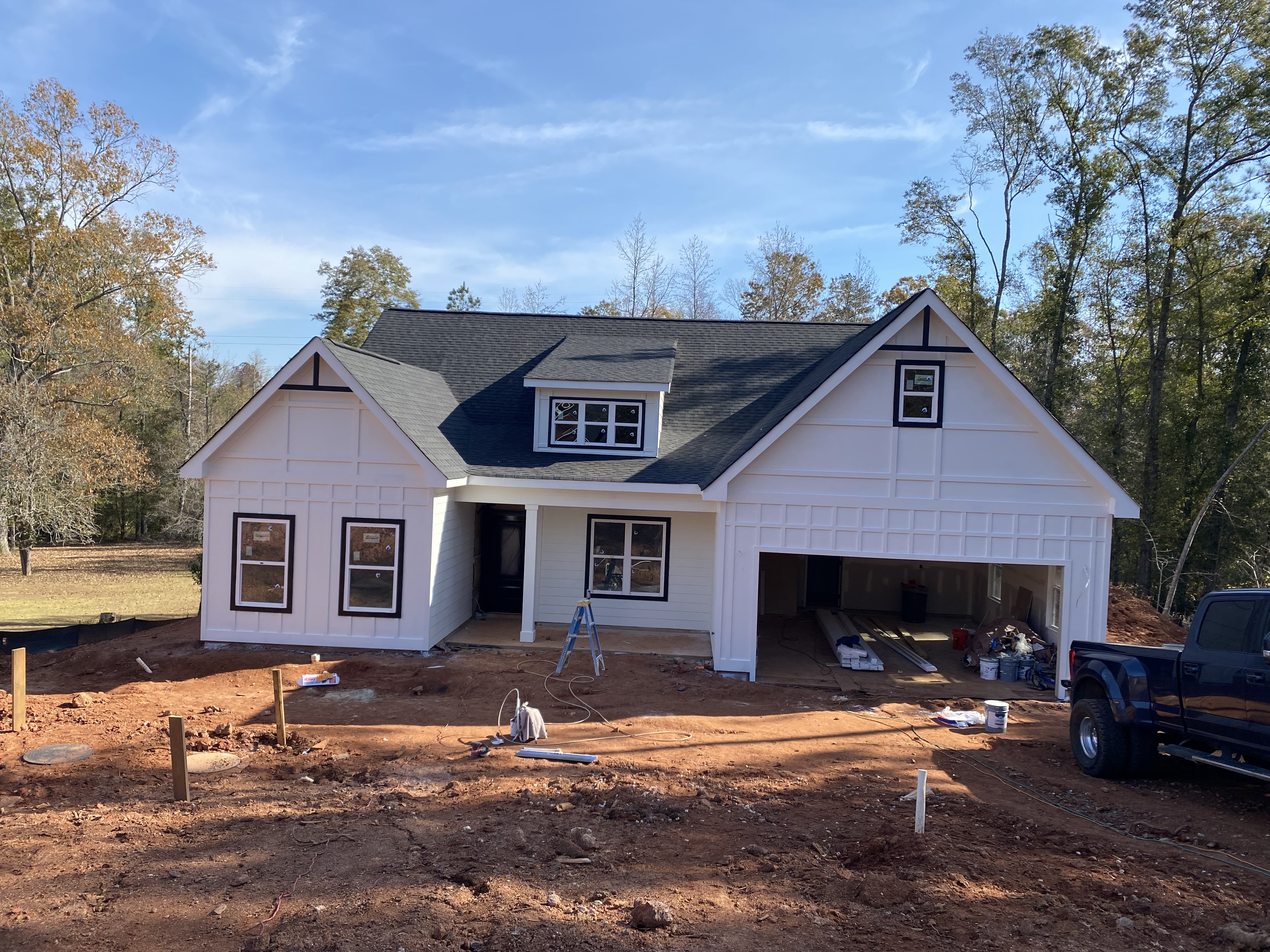 Exterior house painting project.